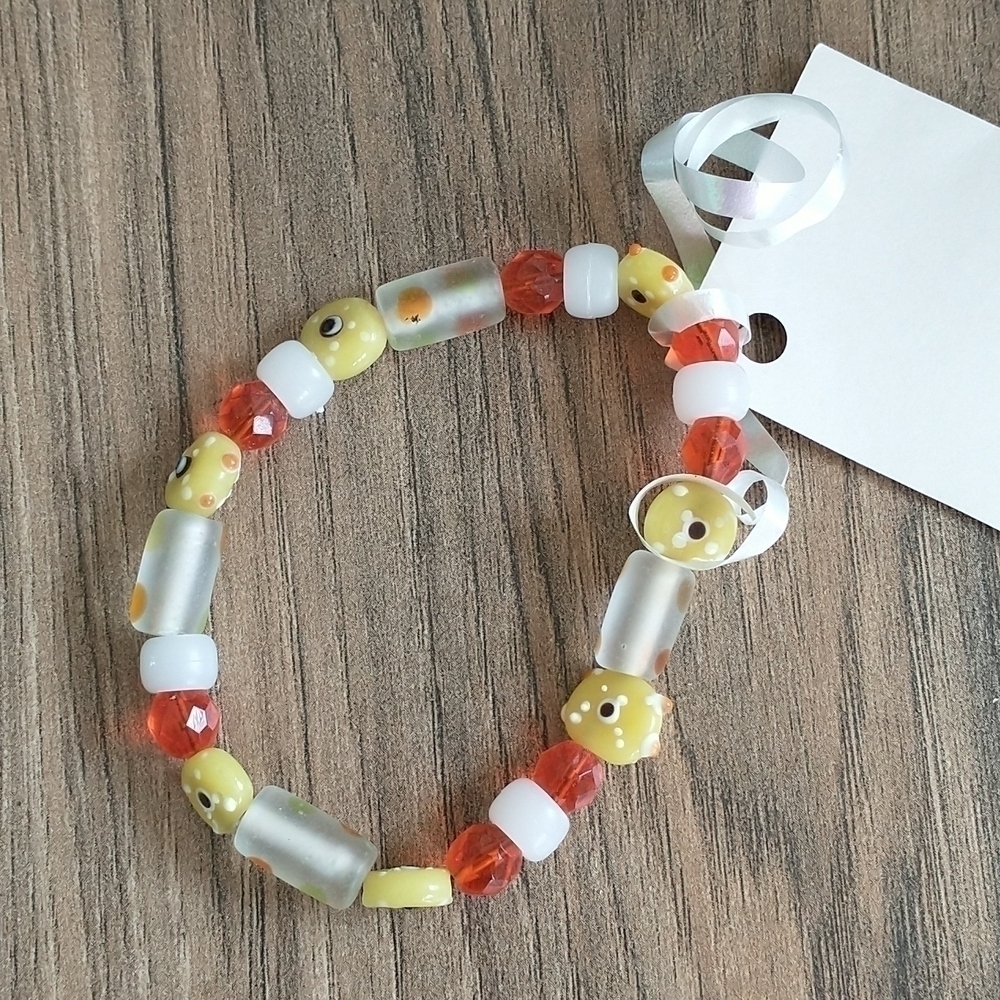 Handmade beaded bracelet - Picture 2 of 4